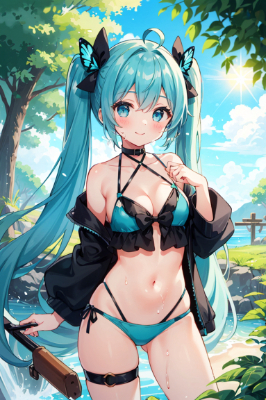 水着ミク