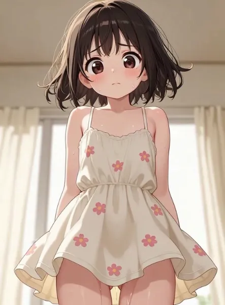 お部屋でお漏らし