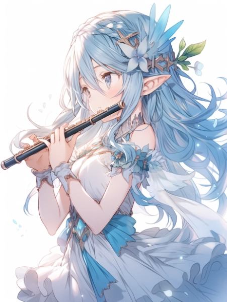 横笛エルフちゃん