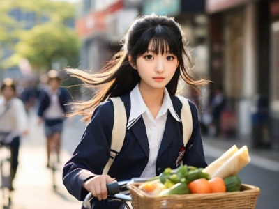 通学中