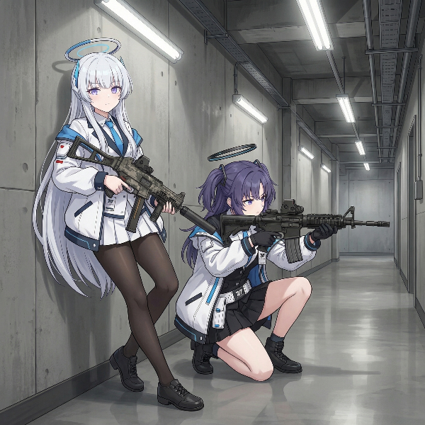 ノア＆ユウカ(ブルアカ)