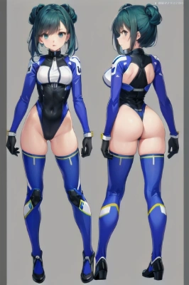 レオタードパイロットスーツ