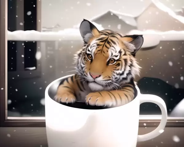 a Cup of Tiger.