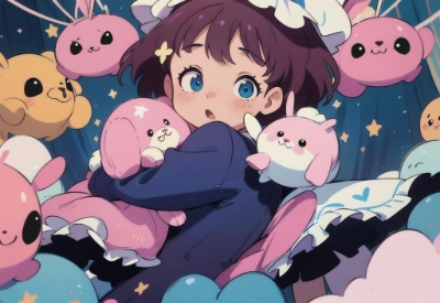 もこもこだきしめたい！『わたしのひみつのゆめにっき』