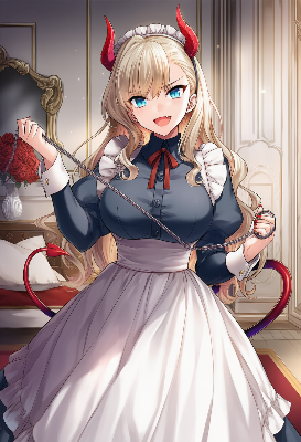 悪魔メイドの甘い束縛