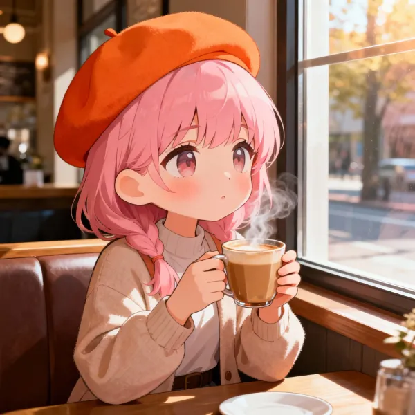 秋風のカフェで紡ぐ想い