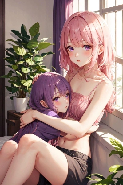 観葉植物　仲良し姉妹