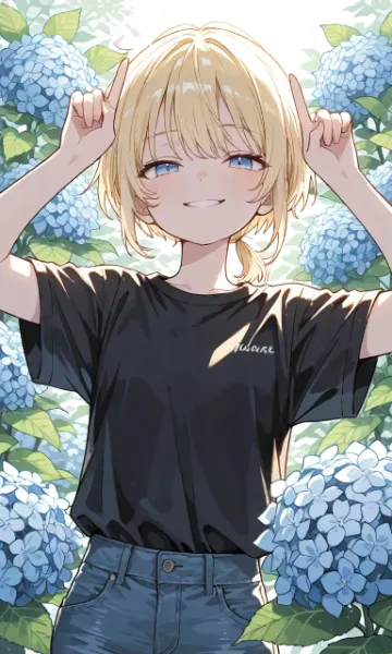 夏輝ちゃんシリーズ「カタツムリ」