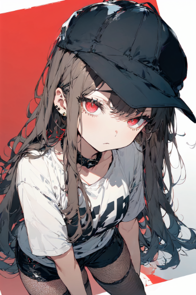 網タイツ装着完了✨