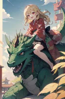 辰年を運ぶ