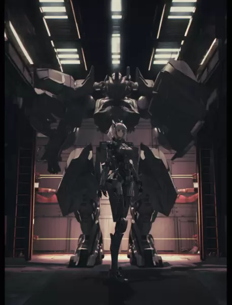 白猫耳スーツと兵器格納ハンガー