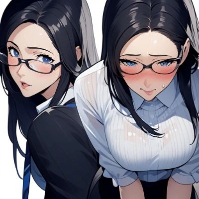うつむき気味の静香先生に何かあったのか気になってつらい😭♥