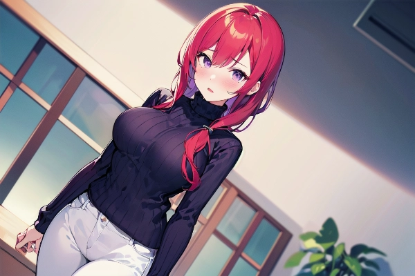 「視線バレバレだよ・・」