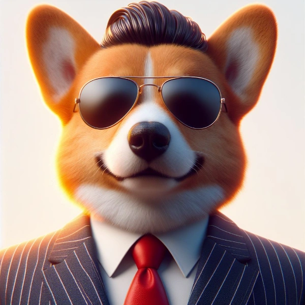 コーギーと見た