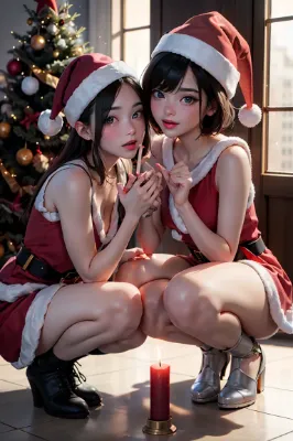 「サンタさんが温かいように」
