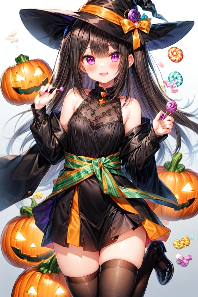 ハロウィンの魔女なうちの子★（14枚）その2