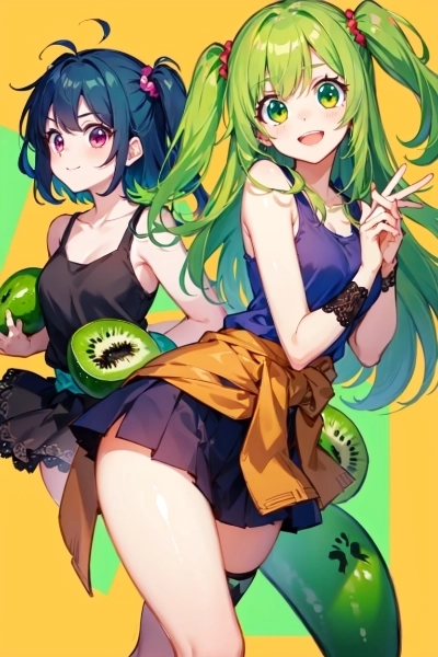 キウイとうちの子！！祝・新モデル実装＆ShiratakiMixが恋しい～（14枚）