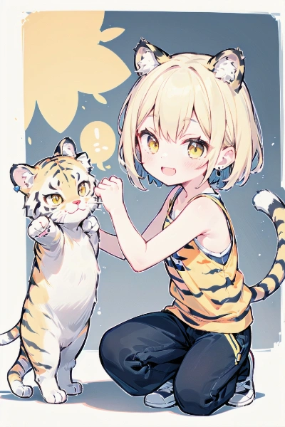 虎の獣人族amberアンバー