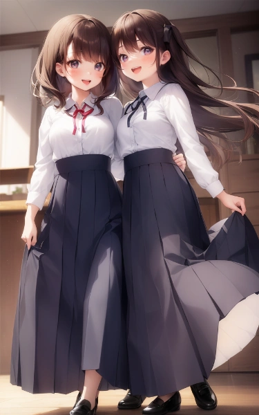 ロングスカート少女 ＃24