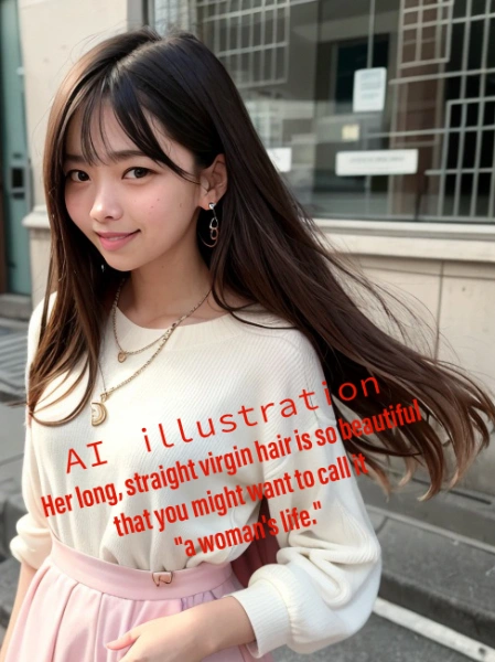 バージンヘア美少女