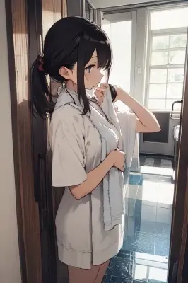 風呂上がり
