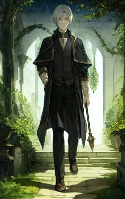 白髪のウィザード