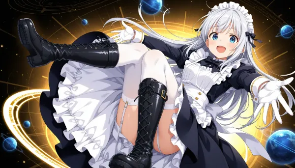 宇宙みたいな...