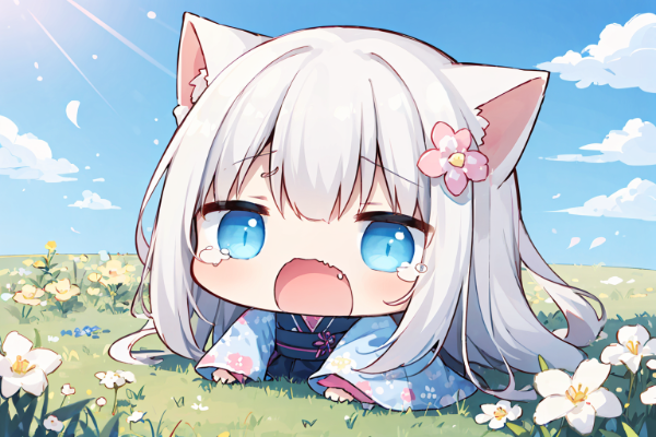 白にゃんこはヘタレにゃんこの人生の後輩（妹）