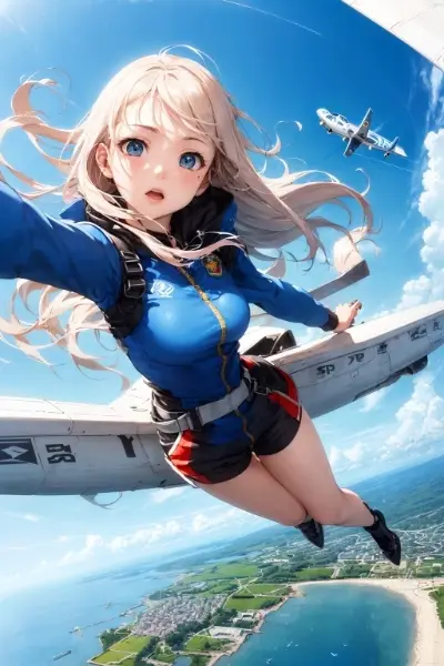 スカイダイビング