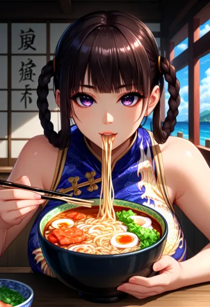 レイファンさん　ラーメン