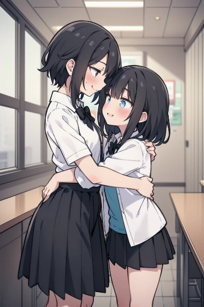 先輩後輩百合 1
