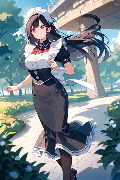 メイド鬼と敷島結衣