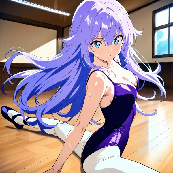 開脚ストレッチ