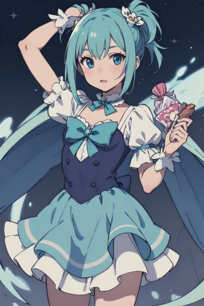 キャンディを食べると魔法が使えるんだけど