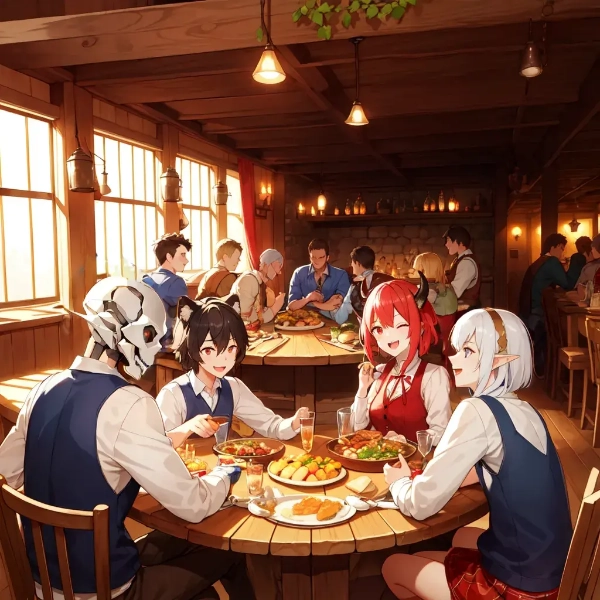 エルフと悪魔とケモ耳と骨