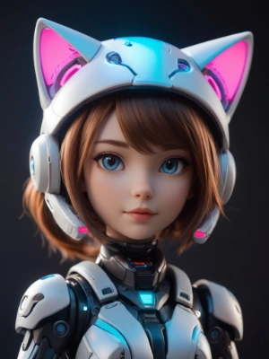 ねこ型ロボット娘3