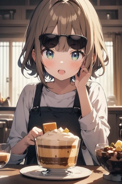 お昼下がりは美味しいプリン🍮