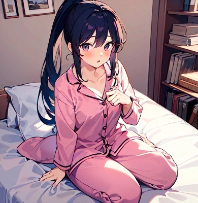 一緒に寝ますか？