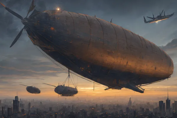 異世界の飛行船