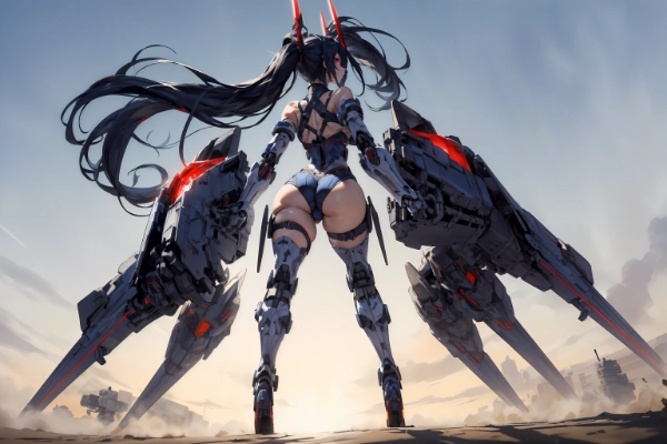 戦場のメカ娘 2