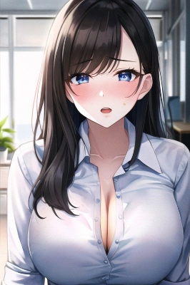 弾けちゃったOLお姉さん