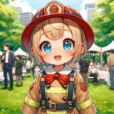 体験で着せてもらったムスメ