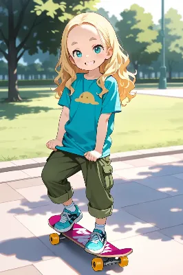 スケボーおでこちゃん
