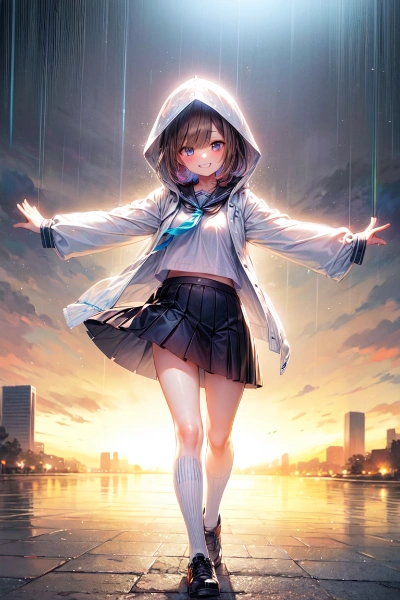 雨でもへっちゃら