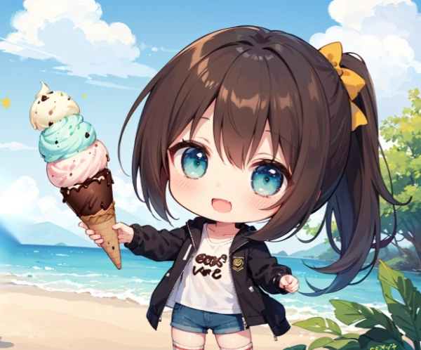 チョコミントも好きだけど全部のせがさいきょーなんだもーん♪