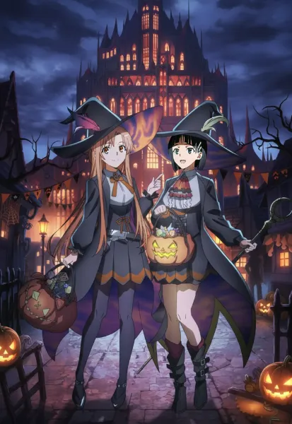 ハロウィンコスの明日奈と直葉🎃