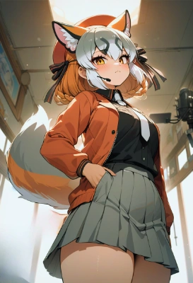 シマハイイロギツネ（けものフレンズ）