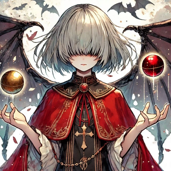 悪魔神官の女の子