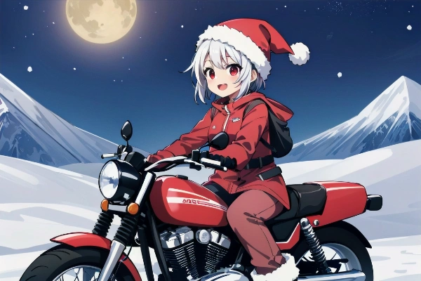 バイクでお届け