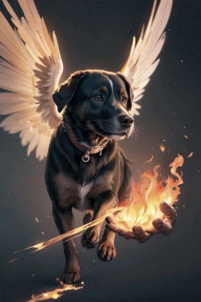 It\'s the Dogs of the fire called HINOEINU〜人々の闇に寄り添い明るく照らす犬たちの精霊〜